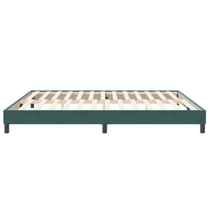 Box Spring Κρεβάτι χωρίς στρώμα 200x220 cm Βελούδινο