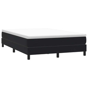Box Spring Κρεβάτι με στρώμα Μαύρο 160x220 cm Βελούδινο - Pakobazaar
