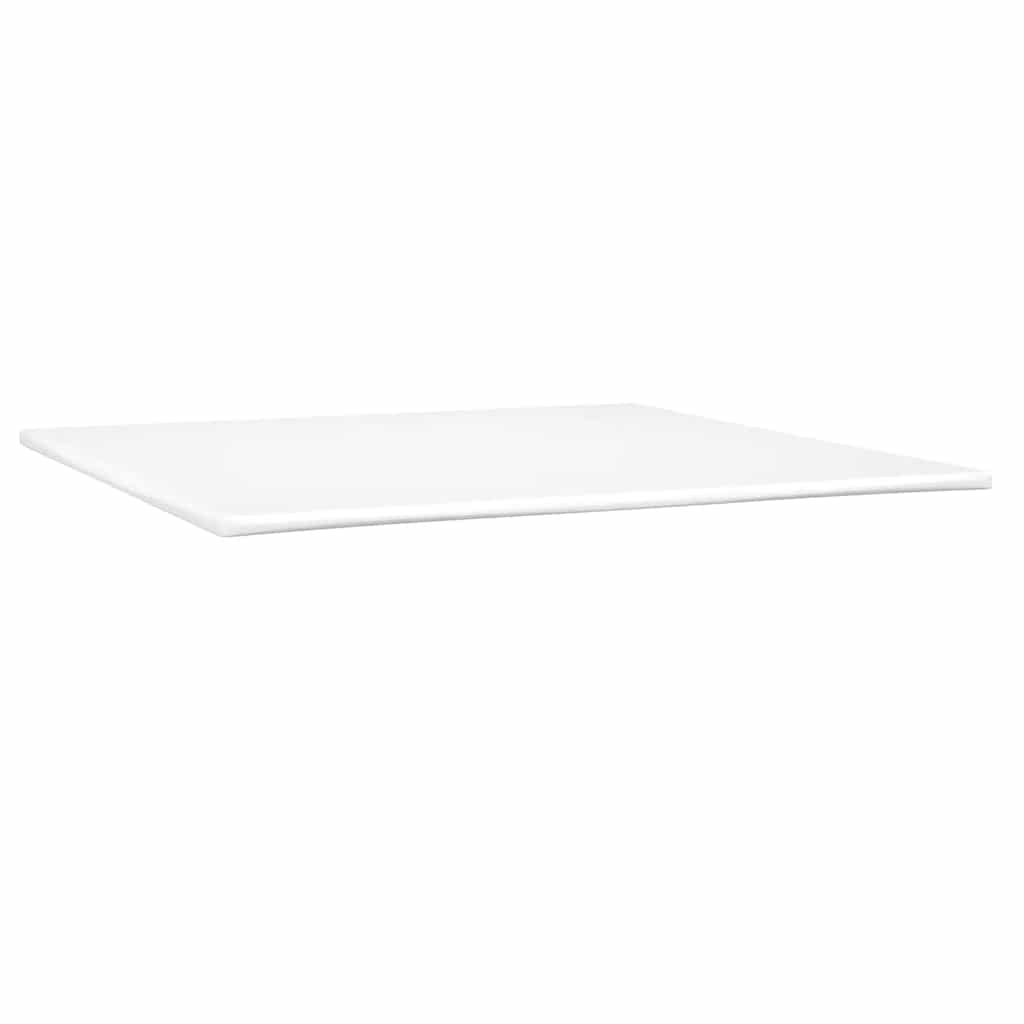Κρεβάτι Boxspring με Στρώμα & LED ανοιχτό γκρι 180x220 cm Βελούδινο