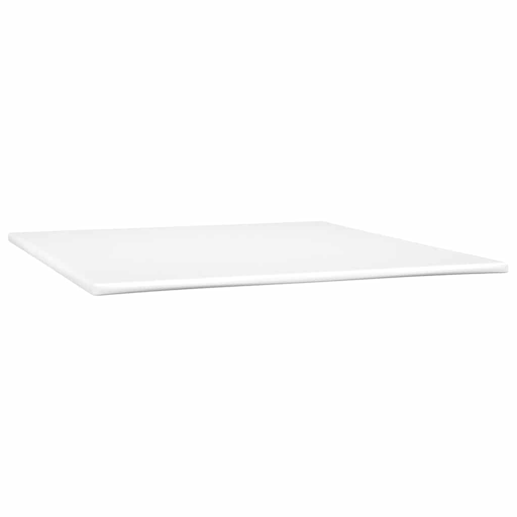 Κρεβάτι Boxspring με Στρώμα & LED Μαύρο 180x210 εκ. Βελούδινο