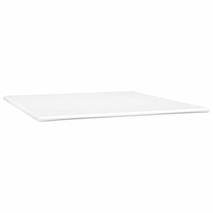 Κρεβάτι Boxspring με Στρώμα & LED Ροζ 180x210 εκ. Βελούδινο