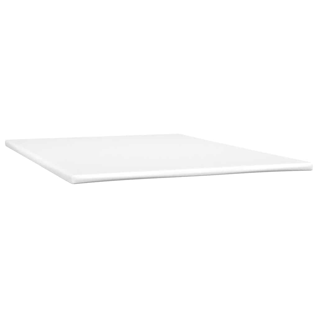 Κρεβάτι Boxspring με Στρώμα & LED Σκούρο γκρι 140x220 cm Βελούδινο