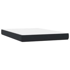 Box Spring Κρεβάτι με στρώμα Μαύρο 140x220 cm Βελούδινο - Pakobazaar