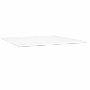 Κρεβάτι με στρώματα ροζ 200x220 cm Βελούδινο