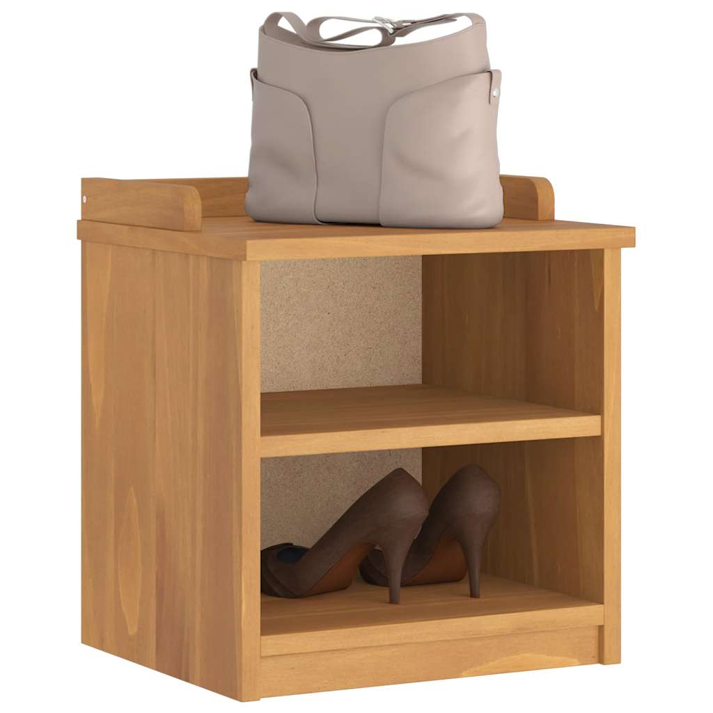 Πάγκος διαδρόμου "SANDNES" 45x40x50 εκ.Πεύκο μασίφ ξύλο