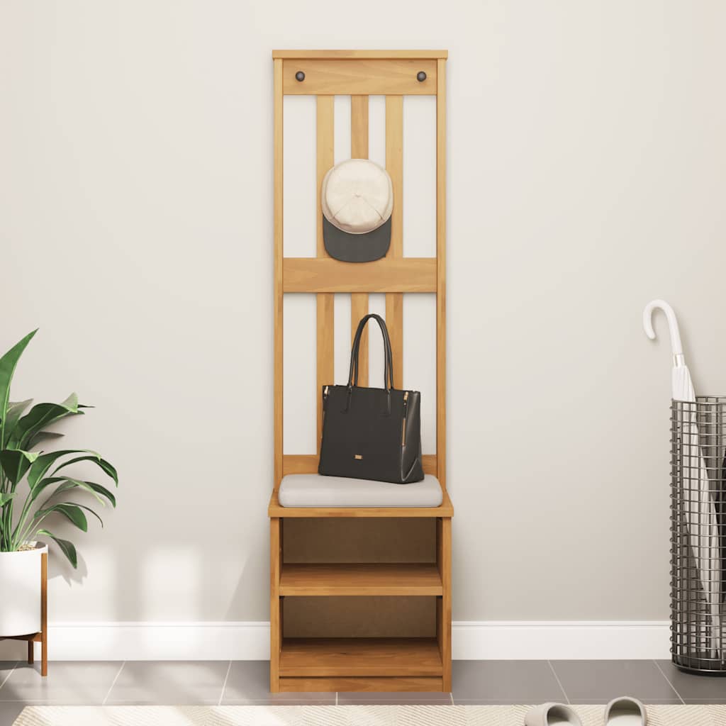 Δέντρο χωλ "SANDNES" 45x40x159,5 εκ.Πεύκο μασίφ ξύλο