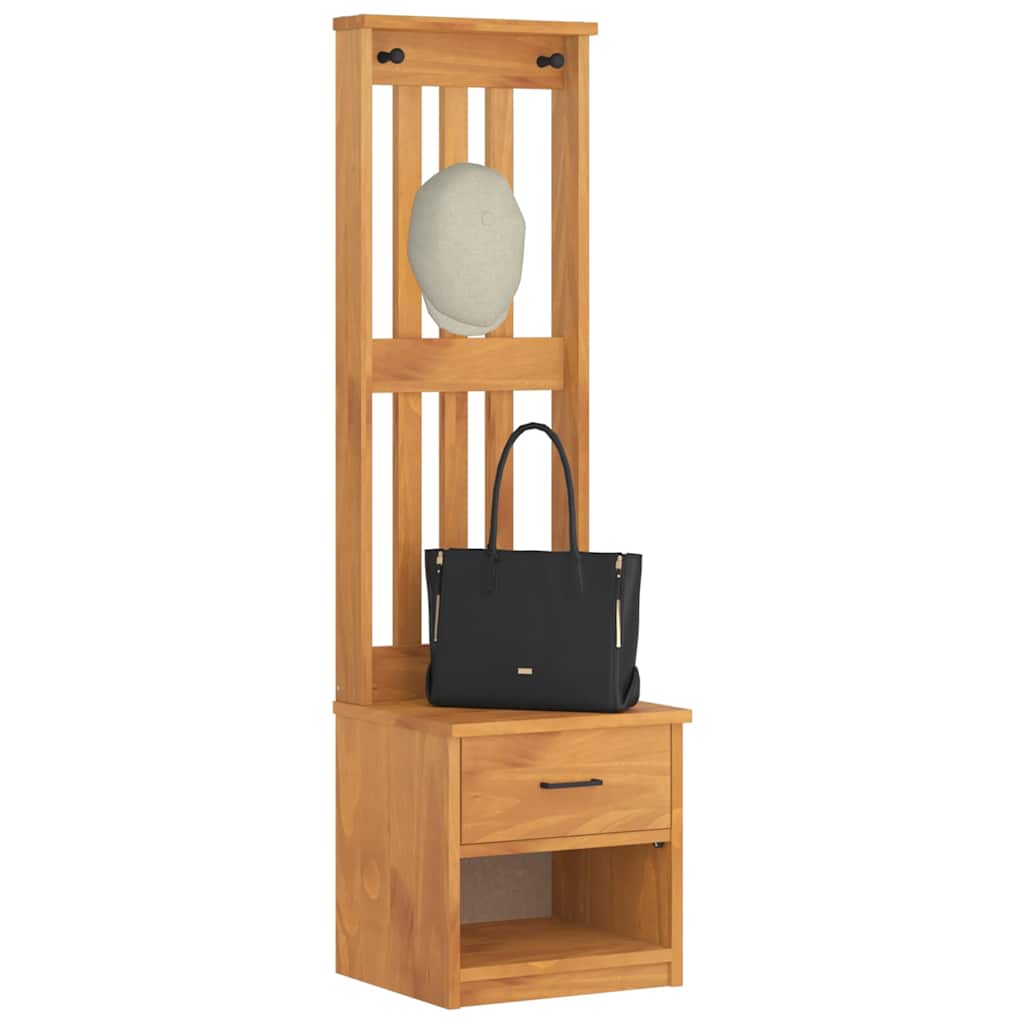 Δέντρο χωλ "SANDNES" 45x40x159,5 εκ.Πεύκο μασίφ ξύλο