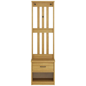 Δέντρο χωλ "SANDNES" 45x40x159,5 εκ.Πεύκο μασίφ ξύλο