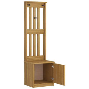 Δέντρο χωλ "SANDNES" 45x40x159,5 εκ.Πεύκο μασίφ ξύλο