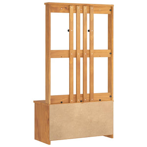 Δέντρο χωλ "SANDNES" 87x40x159,5 εκ. Πεύκο μασίφ ξύλο - Pakobazaar