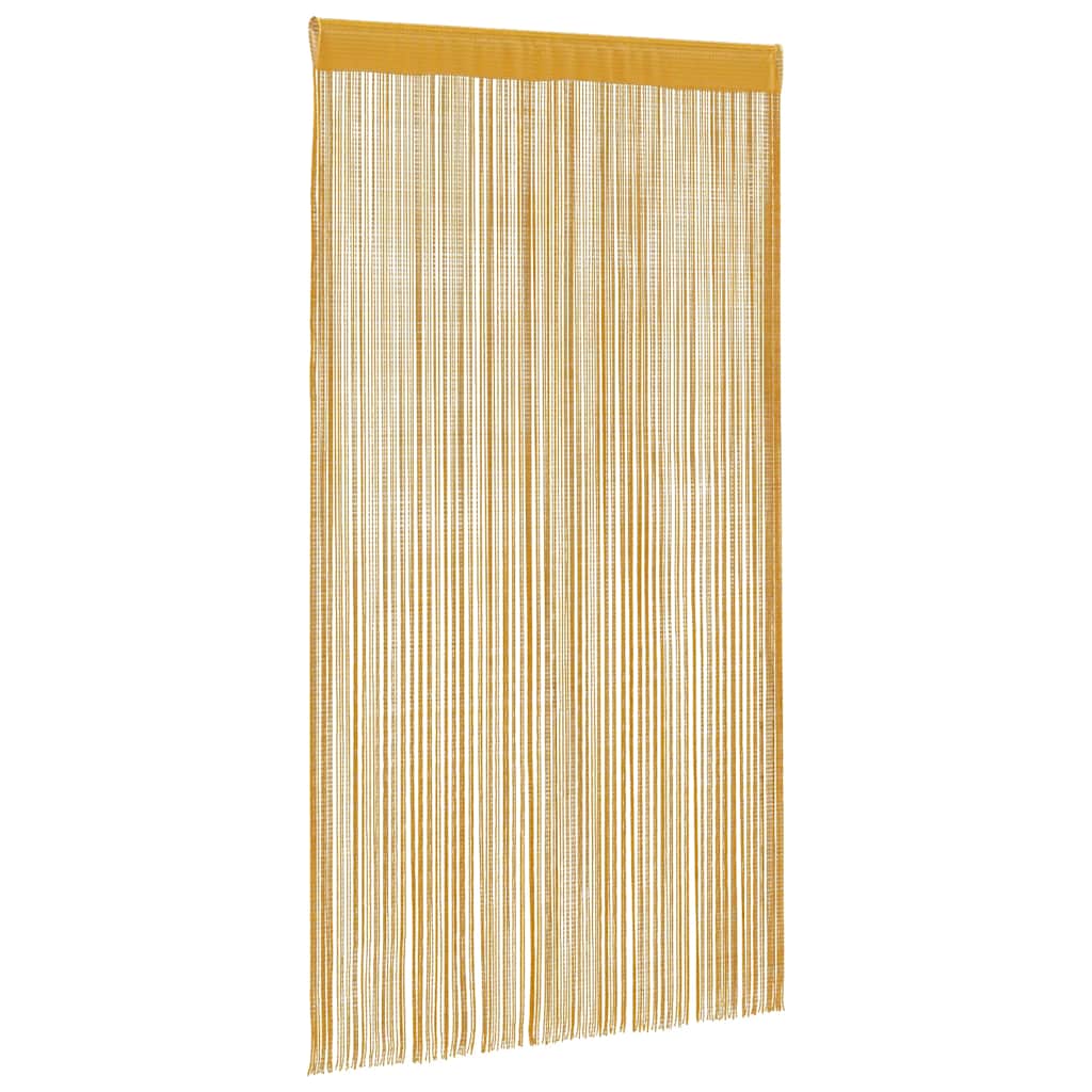 Κουρτίνες String 2 τεμάχια Χρυσό 140x250 cm - Pakobazaar