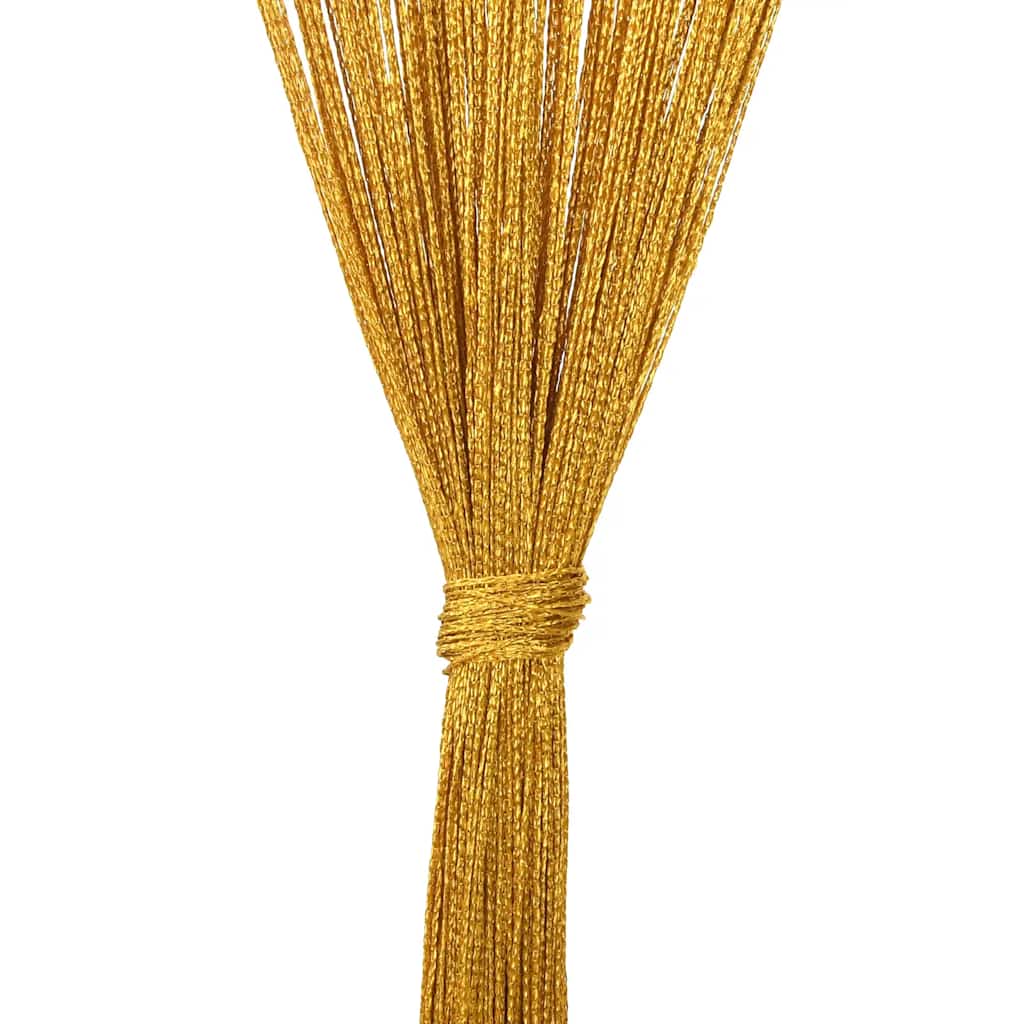 Κουρτίνες String 2 τεμάχια Χρυσό 140x250 cm - Pakobazaar