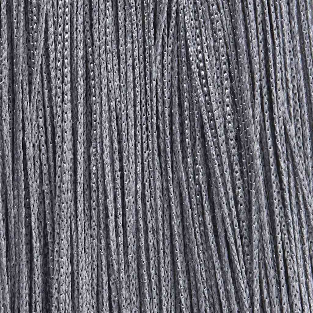 Κουρτίνες με Κορδόνι 2 τεμ. Ανθρακί 140x250 εκ.