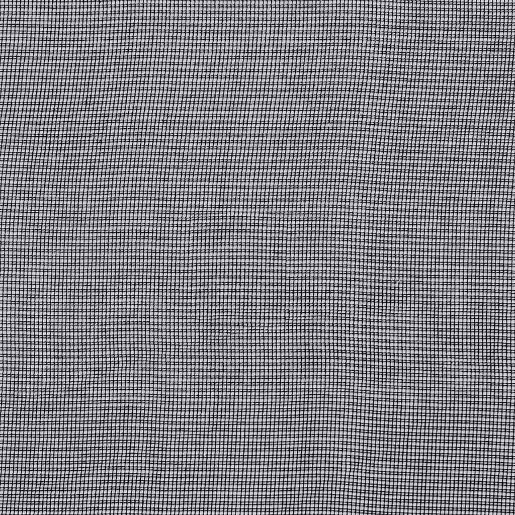 Κουρτίνες Voile με ροδέλες 2 τεμάχια Μαύρο 140x300 εκ. - Pakobazaar