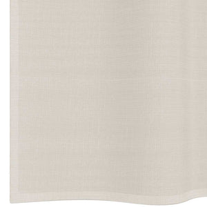 Κουρτίνες Voile με ροδέλες 2 τεμάχια Κρεμ 140x225 εκ.