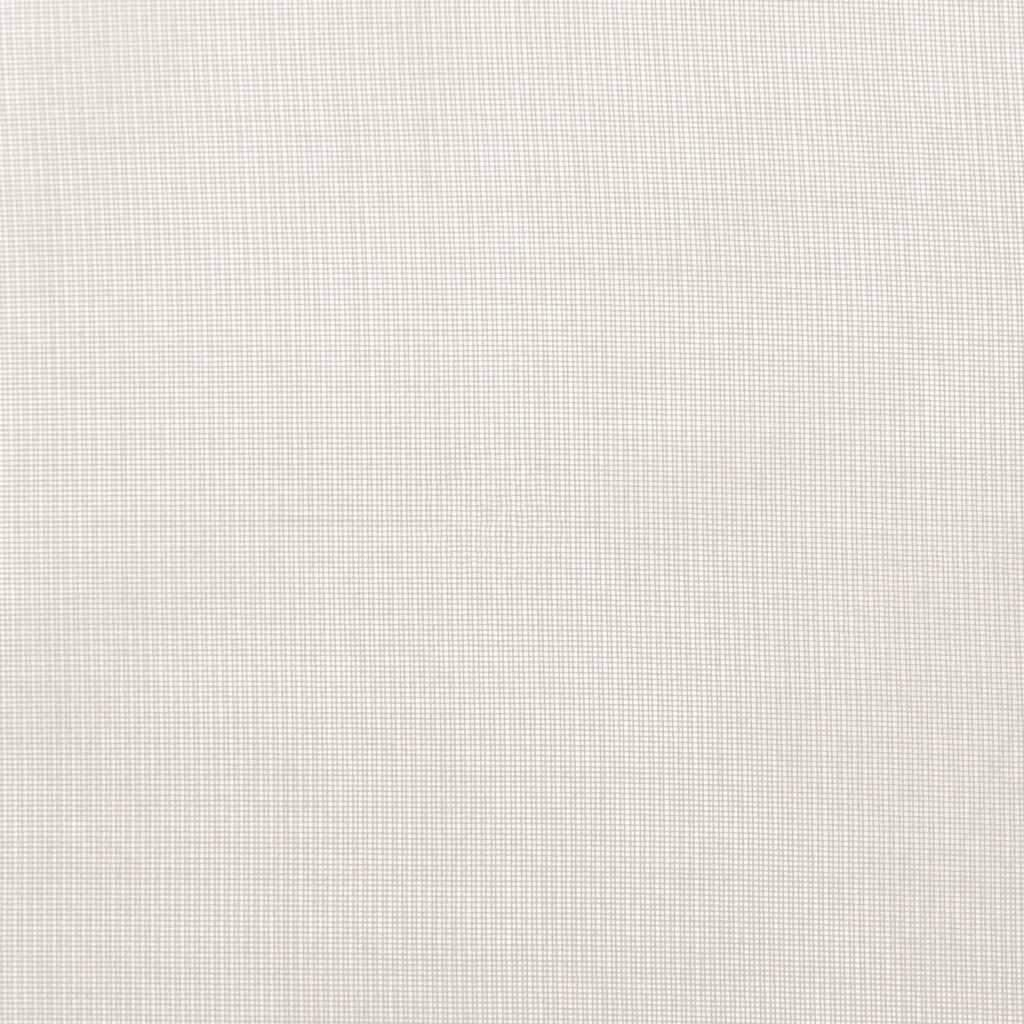 Κουρτίνες Voile με ροδέλες 2 τεμάχια Κρεμ 140x260 εκ.