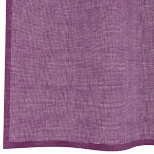 Κουρτίνες Voile με ροδέλες 2 τεμάχια Μοβ 140x225 εκ. - Pakobazaar