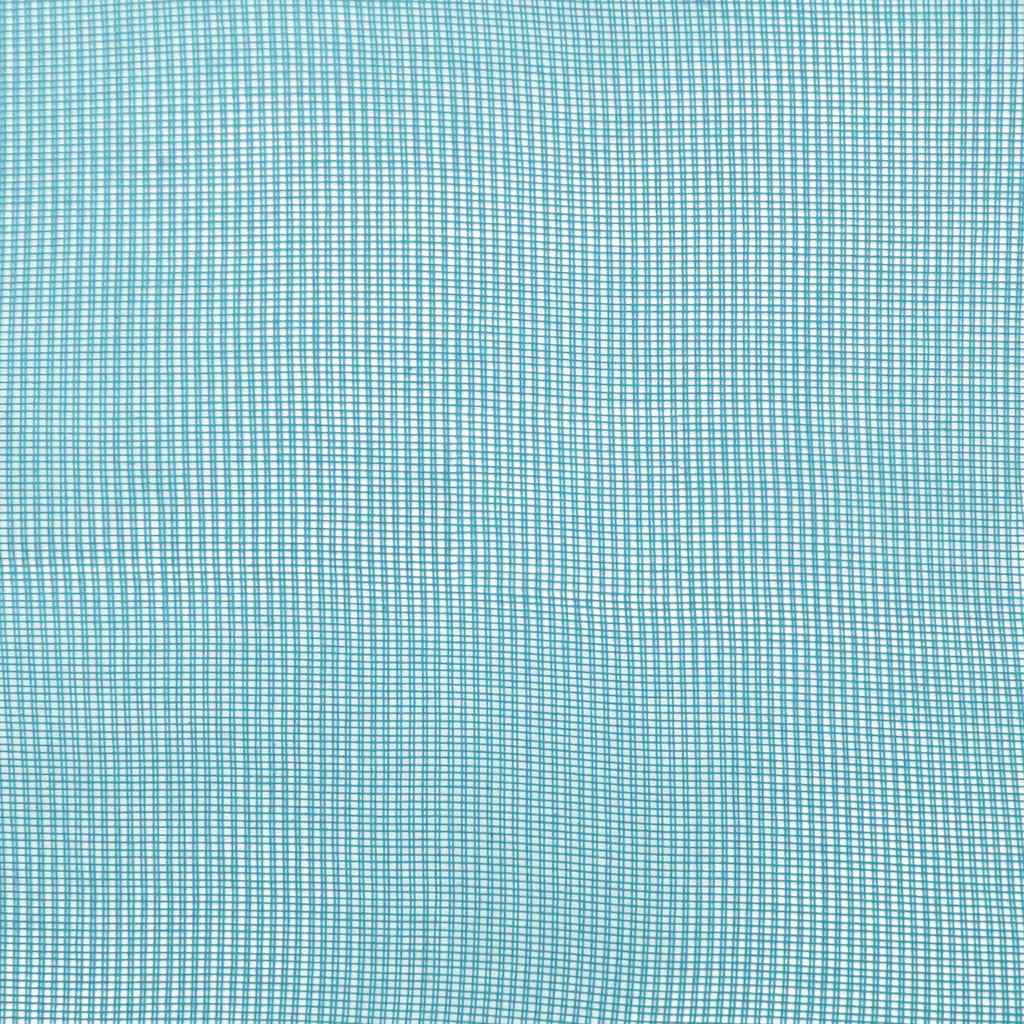 Voile κουρτίνες με ροδέλες 2 τεμάχια Τιρκουάζ