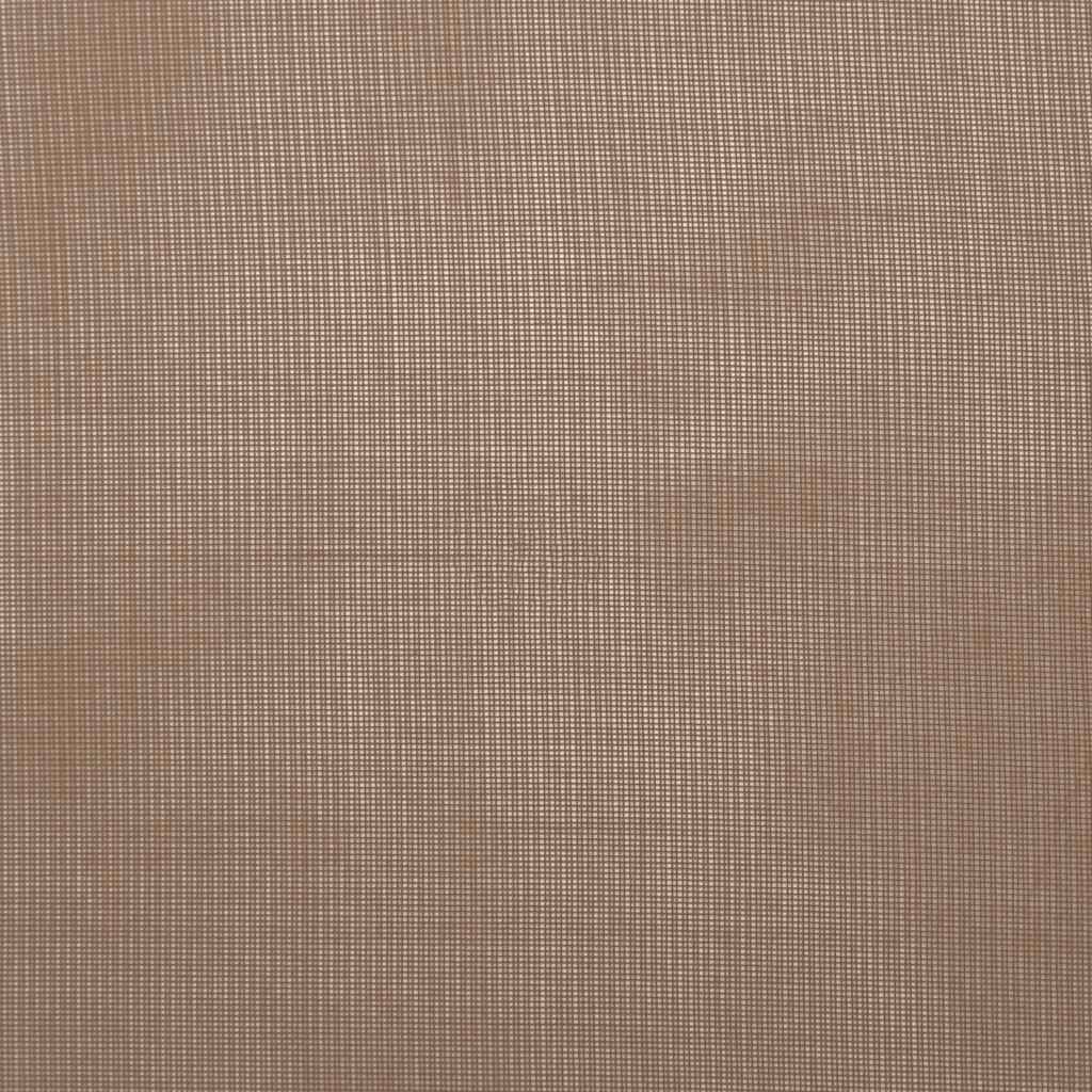 Κουρτίνες Voile με Θήκες Ράβδου 2 τεμ. Ανοιχτό Καφέ - Pakobazaar