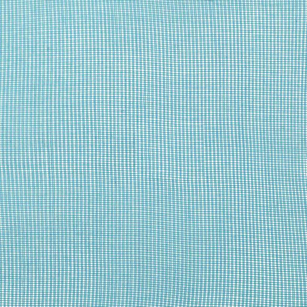 Κουρτίνες Voile με τσέπες ράβδου 2 τεμάχια Τιρκουάζ