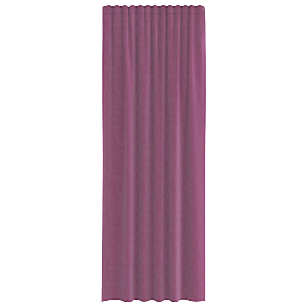 Κουρτίνες Voile με Θηλιές 2 τεμ. Μπλε Ρουαγιάλ 140x140 εκ. - Pakobazaar