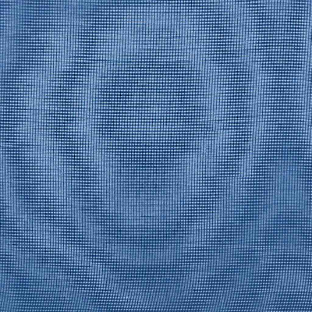 Κουρτίνες Voile με Θηλιές 2 τεμ. Μπλε Ρουαγιάλ 140x140 εκ. - Pakobazaar