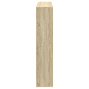 Βιβλιοθήκη Sonoma Δρυς 137,5x29x137,5εκ. Επεξεργασμένο Ξύλο - Pakobazaar