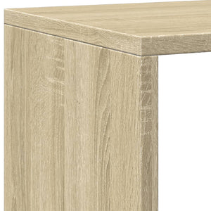 Βιβλιοθήκη Sonoma Δρυς 137,5x29x137,5εκ. Επεξεργασμένο Ξύλο - Pakobazaar