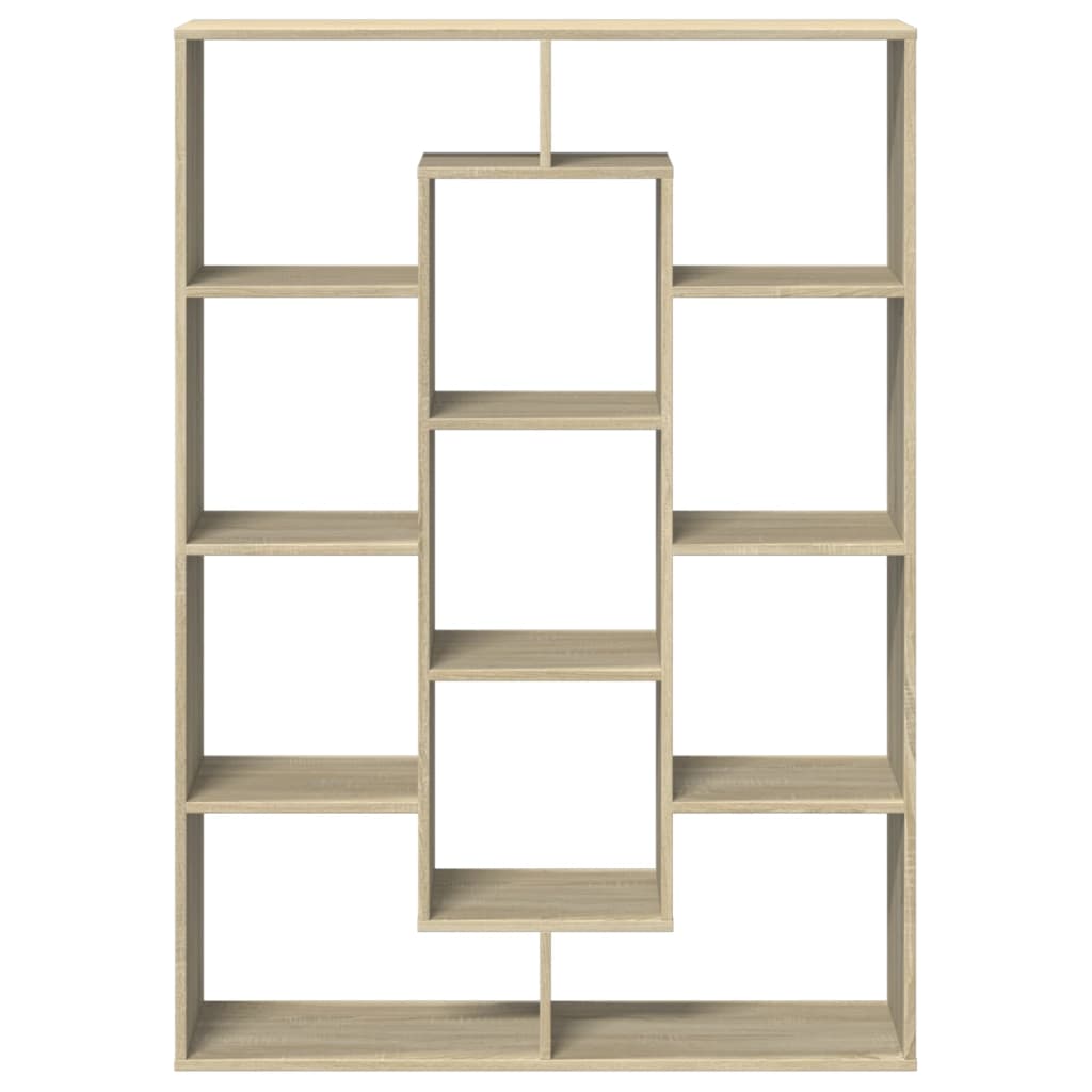 Βιβλιοθήκη Χρώμα Sonoma Δρυς 102x29x143 εκ. Επεξεργασμένο Ξύλο