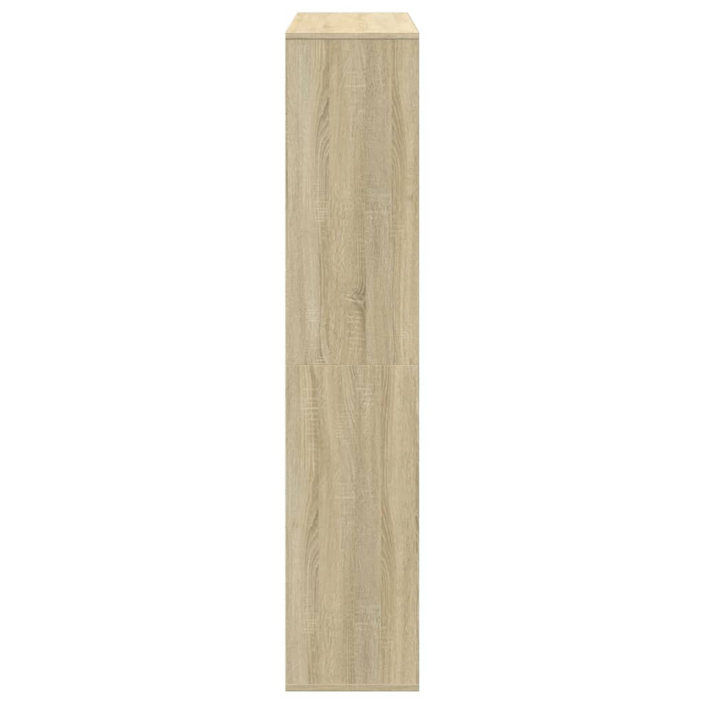 Βιβλιοθήκη Χρώμα Sonoma Δρυς 102x29x143 εκ. Επεξεργασμένο Ξύλο