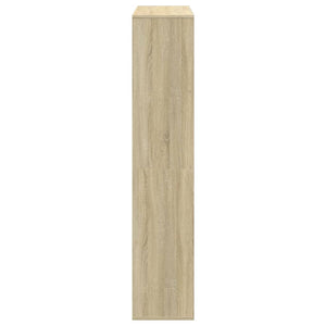 Βιβλιοθήκη Χρώμα Sonoma Δρυς 102x29x143 εκ. Επεξεργασμένο Ξύλο - Pakobazaar