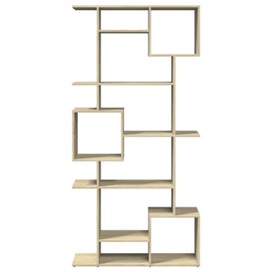 Βιβλιοθήκη Χρώμα Sonoma Δρυς 92x29x188 εκ. Επεξεργασμένο Ξύλο - Pakobazaar