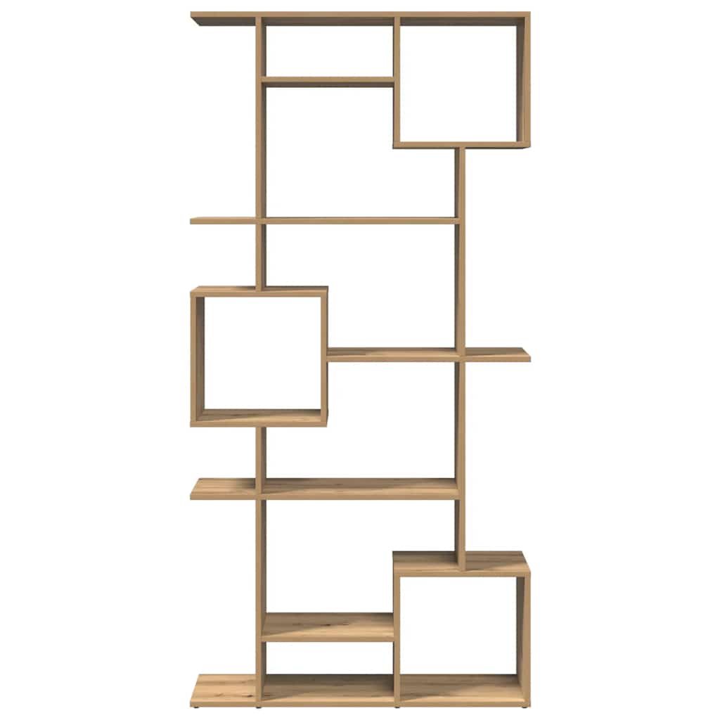 Βιβλιοθήκη Αρτισιανή Δρυς 92x29x188 εκ. από Επεξ. Ξύλο - Pakobazaar