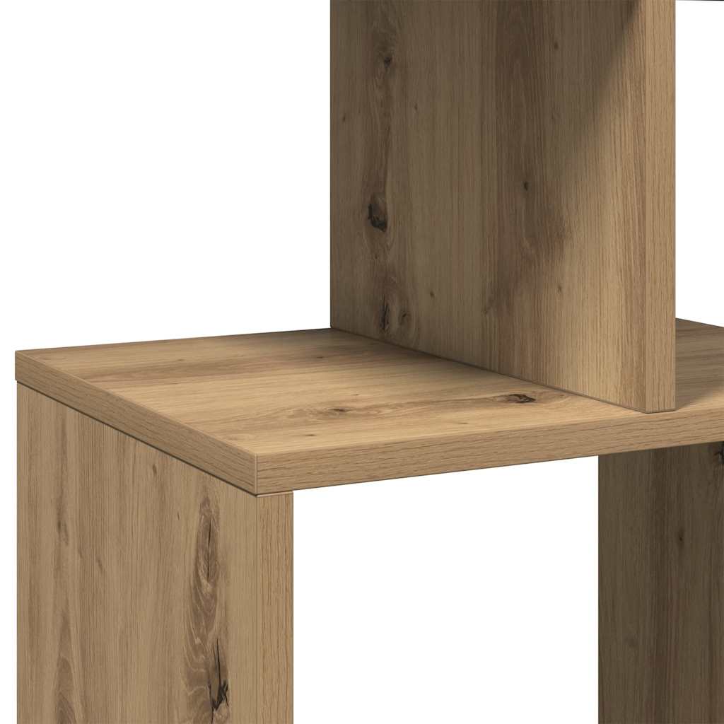 Βιβλιοθήκη Αρτισιανή Δρυς 92x29x188 εκ. από Επεξ. Ξύλο - Pakobazaar