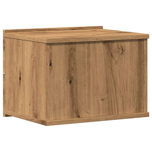 Επιτοίχια κομοδίνα 2 τεμάχια Artisan Oak 40x32x30 cm - Pakobazaar