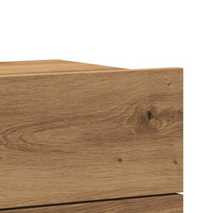 Επιτοίχια κομοδίνα 2 τεμάχια Artisan Oak 40x32x30 cm - Pakobazaar