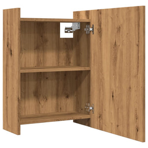 Ντουλάπι καθρέφτη μπάνιου Artisan Oak Κατασκευασμένο ξύλο - Pakobazaar