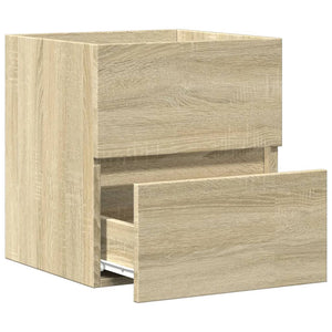 Ντουλάπι Νιπτήρα Sonoma Δρυς 41x38,5x45 εκ. Επεξεργασμένο Ξύλο