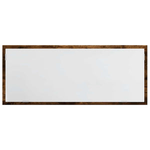 LED Καθρέφτης Μπάνιου Καπνιστή Δρυς 100x8,5x37εκ. Επεξεργ. Ξύλο - Pakobazaar