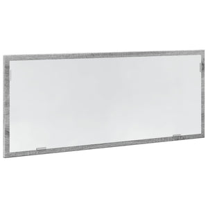 Καθρέφτης Μπάνιου Γκρι Sonoma 100x8,5x37 εκ. Επεξεργασμένο Ξύλο - Pakobazaar