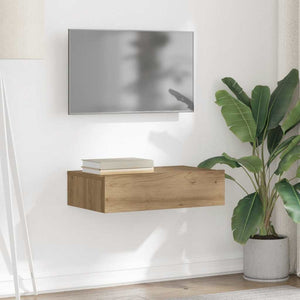 ντουλάπι τηλεόρασης  με φώτα LED Artisan Oak 60x35x15,5 cm - Pakobazaar