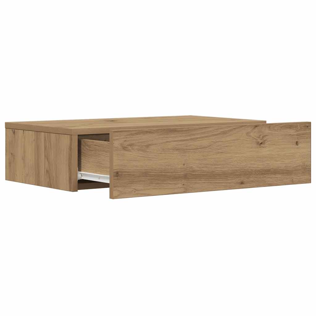 ντουλάπι τηλεόρασης  με φώτα LED Artisan Oak 60x35x15,5 cm - Pakobazaar