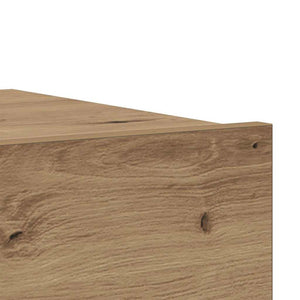 ντουλάπι τηλεόρασης  με φώτα LED Artisan Oak 60x35x15,5 cm - Pakobazaar