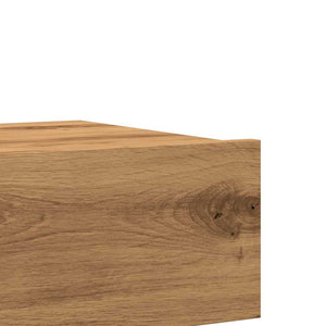 Σετ ντουλάπι τηλεόρασης 2 τεμαχίων με φώτα LED Artisan Oak - Pakobazaar