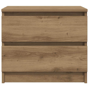 Κομοδίνα 2 τεμ Artisan Oak 50x40x43.5 cm Κατασκευασμένο ξύλο - Pakobazaar