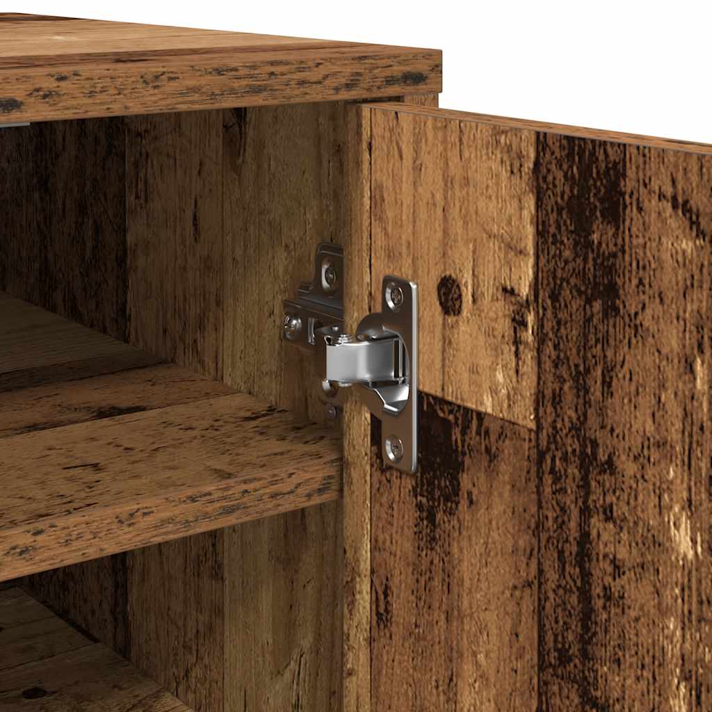 Παπουτσοθήκη Παλιό Ξύλο 32 x 35 x 70 εκ. από Μοριοσανίδα - Pakobazaar