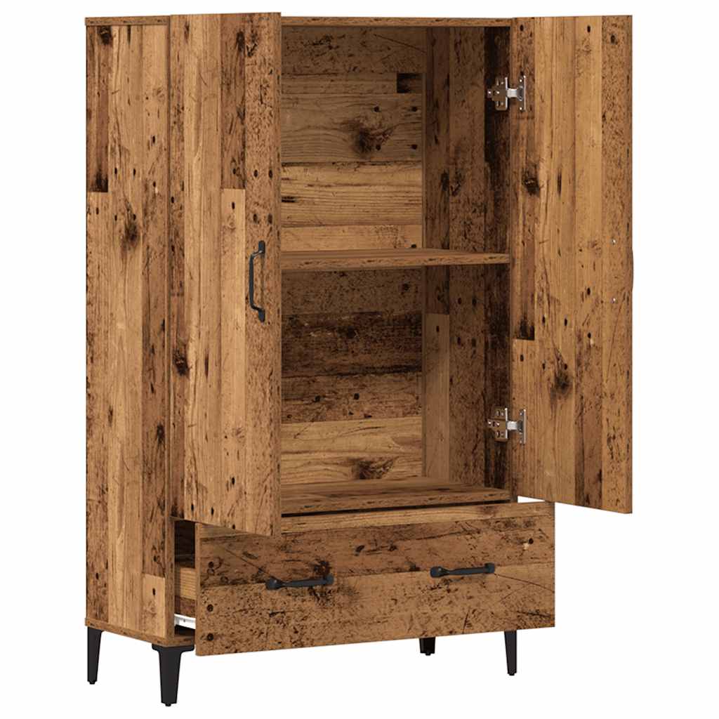 Ντουλάπι Παλιό ξύλο 70x31x115 cm Κατασκευασμένο ξύλο