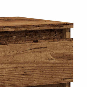 Κομοδίνα 2 τεμάχια Παλιό ξύλο 40x35x50 cm Κατασκευασμένο ξύλο