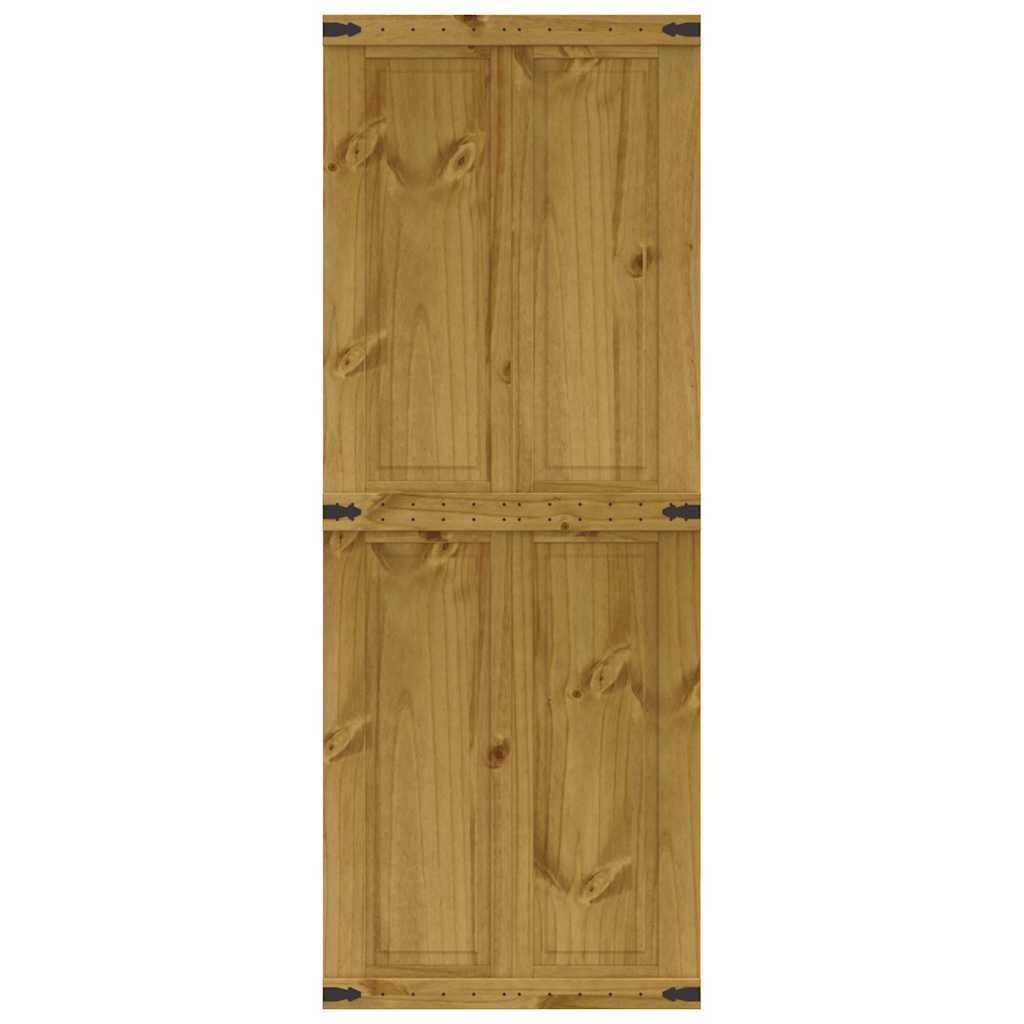 Πόρτα αχυρώνα CORONA 70x210 cm μασίφ ξύλο πεύκο - Pakobazaar