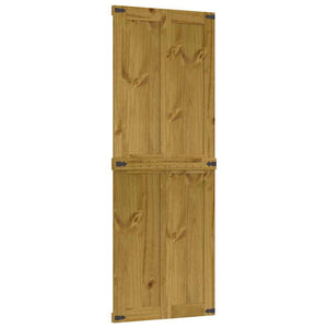 Πόρτα αχυρώνα CORONA 80x210 cm μασίφ ξύλο πεύκο - Pakobazaar